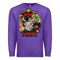 Purple pirate gnome Premium Sweatshirt - BarkalooDesign