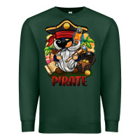 Sports Green pirate gnome Premium Sweatshirt - BarkalooDesign