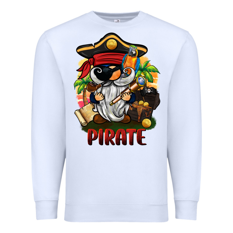 Pirate Gnome Premium Sweatshirt by BarkalooDesign | Teevron