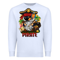 White pirate gnome Premium Sweatshirt - BarkalooDesign