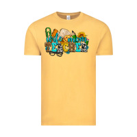 Vintage Mustard wife mom teacher with sunflowers Vintage Tee - AdoDesignShop