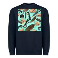 Literature Seamless Pattern Heavyweight Sweatshirt | Teevron