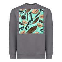 Storm literature seamless pattern Heavyweight Sweatshirt - BundleAndBundleShop