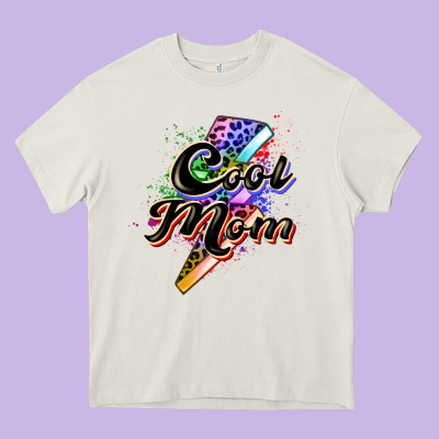 Cool Mom Heavy Core Tee Designed By Zillion Design Studio