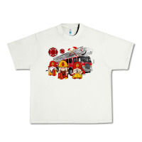 Pistachio fire truck gnomes Urban Heavy Tee - Artiststas