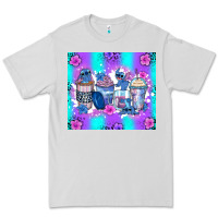 Dove Grey stitch coffee cups Premium Tee - Zillion Design Studio