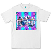 White stitch coffee cups Premium Tee - Zillion Design Studio