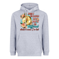 Heather Grey just because my path is different Heavyweight Hoodie - Artiststas
