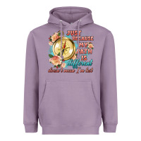Lavender just because my path is different Heavyweight Hoodie - Artiststas