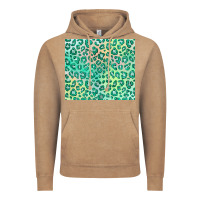 Vintage Coffee green leopard glitter Vintage Hoodie - JahusDesignShop