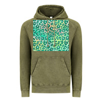 Vintage Olive green leopard glitter Vintage Hoodie - JahusDesignShop
