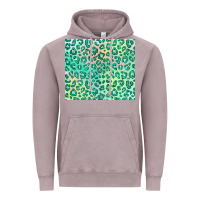 Vintage Zinc green leopard glitter Vintage Hoodie - JahusDesignShop
