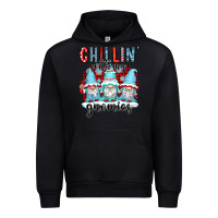 Black chillin with my gnomies Urban Hoodie - CowGirlArtShop