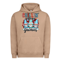 Pigment Burro chillin with my gnomies Urban Hoodie - CowGirlArtShop
