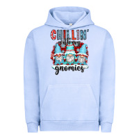 Pigment Grape Ice chillin with my gnomies Urban Hoodie - CowGirlArtShop