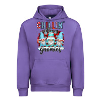 Tulip chillin with my gnomies Urban Hoodie - CowGirlArtShop