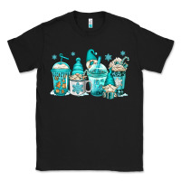 Black winter christmas gnomes coffee cups Classic Tee - Jasminsmagicworld