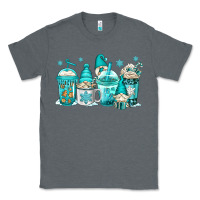 Charcoal Heather winter christmas gnomes coffee cups Classic Tee - Jasminsmagicworld