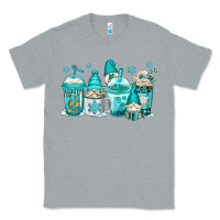 Heather Grey winter christmas gnomes coffee cups Classic Tee - Jasminsmagicworld