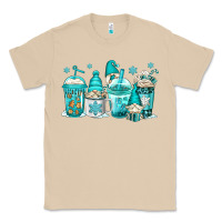 Mushroom winter christmas gnomes coffee cups Classic Tee - Jasminsmagicworld