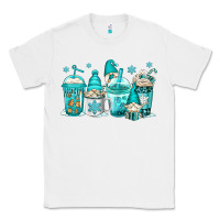 White winter christmas gnomes coffee cups Classic Tee - Jasminsmagicworld