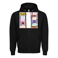 Black positive affirmation Zipper Hoodie - MaliasSmallBusiness