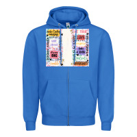 True Royal positive affirmation Zipper Hoodie - MaliasSmallBusiness