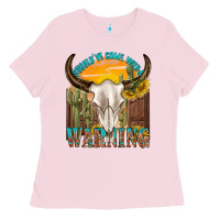 Bubblegum Pink shouldve come with a warning Ladies Tee - texasbilliewilder