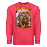 Cardinal every child matters child and wolf Premium Sweatshirt - BarkalooDesign