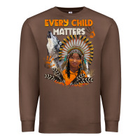 Chestnut every child matters child and wolf Premium Sweatshirt - BarkalooDesign