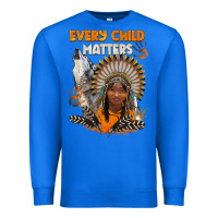 True Royal every child matters child and wolf Premium Sweatshirt - BarkalooDesign