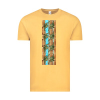 Vintage Mustard dinosaur brontosaurus pen wrap Vintage Tee - Artiststas