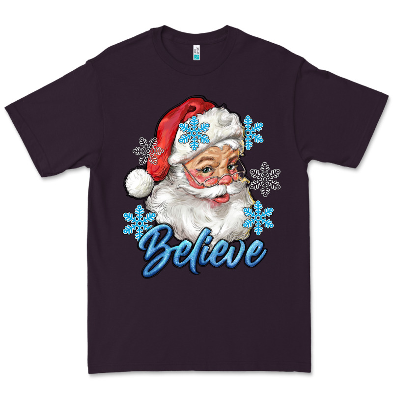 Santa Blue Believe Premium Tee by RanaPortraitStore | Teevron