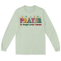 Matcha prayer the strongest wireless connection Long Sleeve Tee - JahusDesignShop