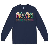 Navy prayer the strongest wireless connection Long Sleeve Tee - JahusDesignShop
