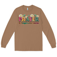 Toasted Coconut prayer the strongest wireless connection Long Sleeve Tee - JahusDesignShop
