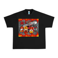 Black fire truck gnomes Urban Heavy Tee - Artiststas