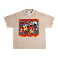French Oak fire truck gnomes Urban Heavy Tee - Artiststas