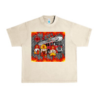 Sandshell fire truck gnomes Urban Heavy Tee - Artiststas