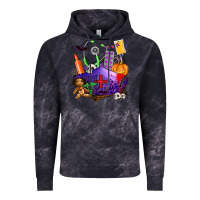 Cloud Black zombie nurse   halloween Vintage Hoodie - AdoDesignShop
