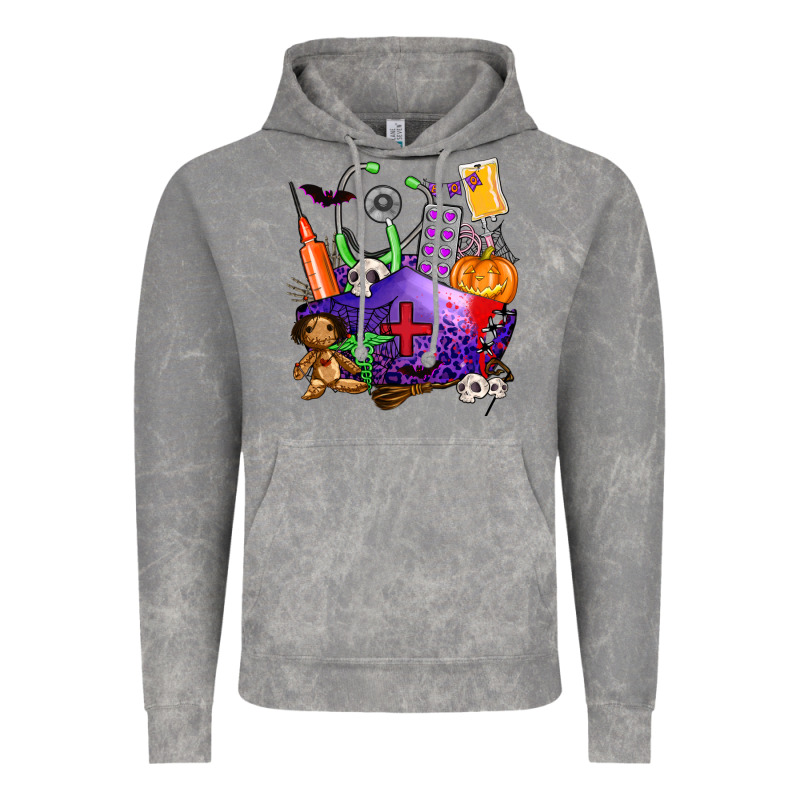 Zombie Nurse   Halloween Vintage Hoodie by AdoDesignShop | Teevron