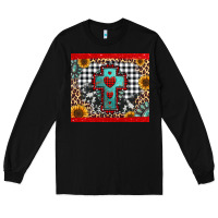 Black Christmas cross Long Sleeve Tee - Jasminsmagicworld