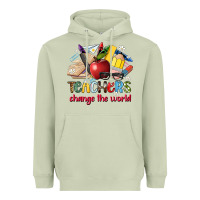 Matcha teachers change the world Heavyweight Hoodie - Artiststas