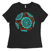Black Gemstone Christmas Ladies Tee - RanaPortraitStore