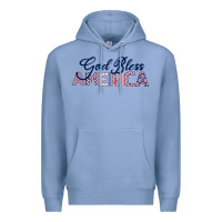 Colony Blue God Bless America Premium Hoodie - Bettercallsaul