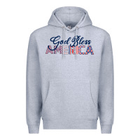 God Bless America Premium Hoodie | Teevron