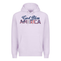 Lilac God Bless America Premium Hoodie - Bettercallsaul