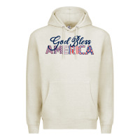 Oatmeal Heather God Bless America Premium Hoodie - Bettercallsaul
