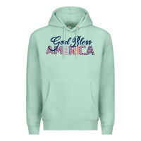 Seafoam God Bless America Premium Hoodie - Bettercallsaul