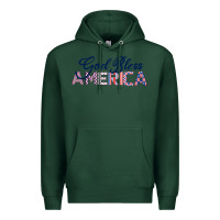 Sports Green God Bless America Premium Hoodie - Bettercallsaul